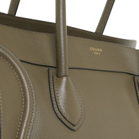 Céline "Luggage Shoulder Bag" in khaki