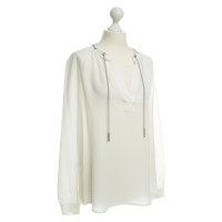 Michael Kors Zijden blouse wit