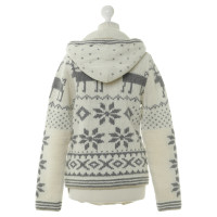 Bogner Cardigan sweater with reindeer motif