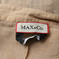 Max & Co Oberteil aus Baumwolle in Beige