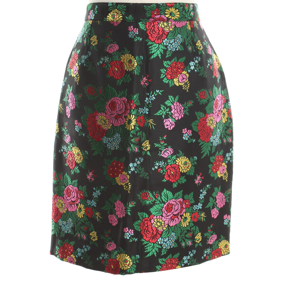 Kenzo Mini skirt with a floral pattern