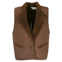 Iceberg Gilet en Daim en Marron