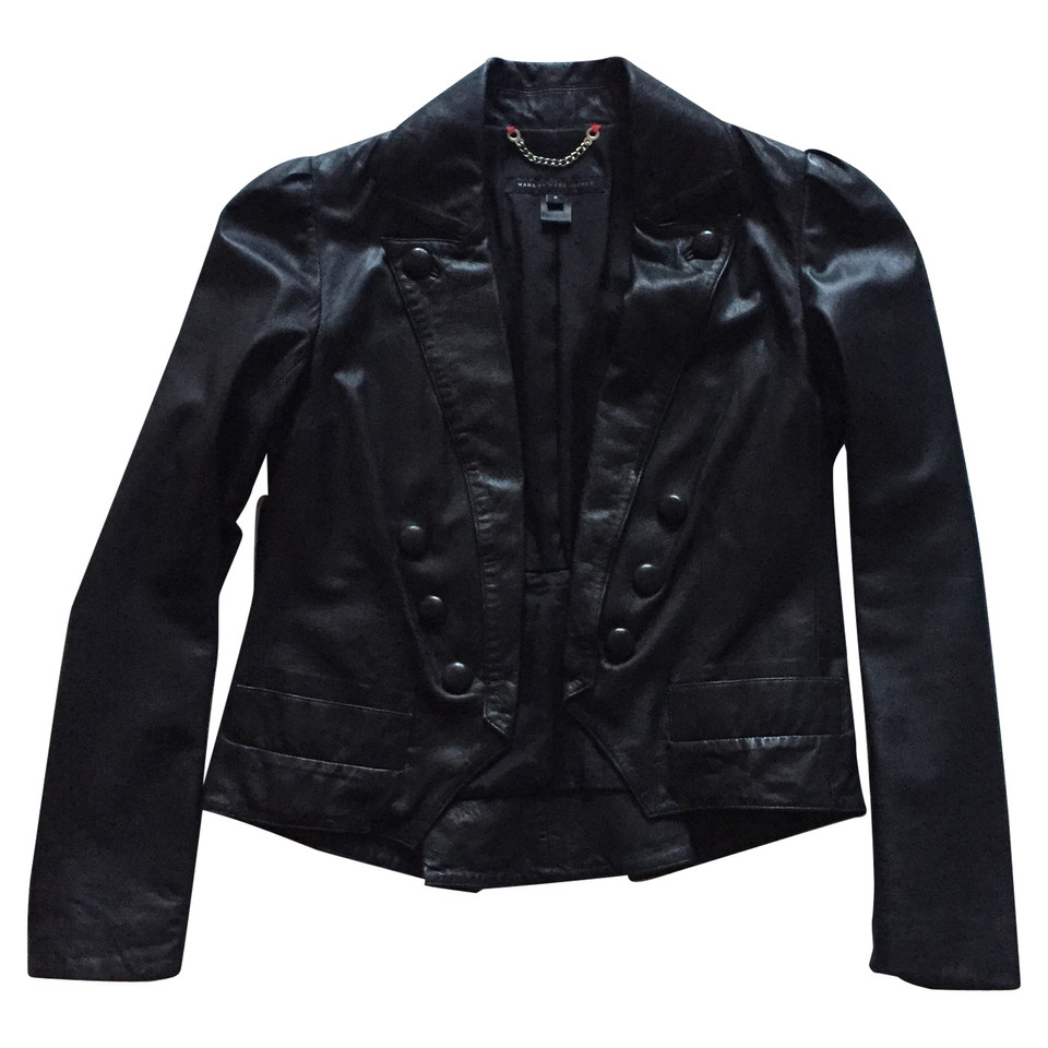 Marc By Marc Jacobs Giacca/Cappotto in Pelle in Nero