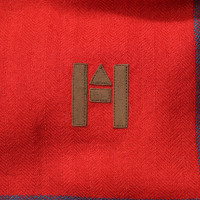 Hermès Sciarpa in Cashmere in Rosso