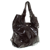 Alexander McQueen Handtasche aus Lackleder