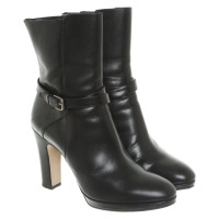 Max Mara Ankle boots Leather in Black