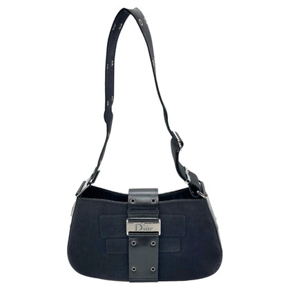 Dior Handtasche aus Canvas in Schwarz