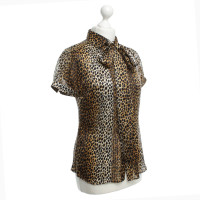 D&G Bluse in Animal-Print