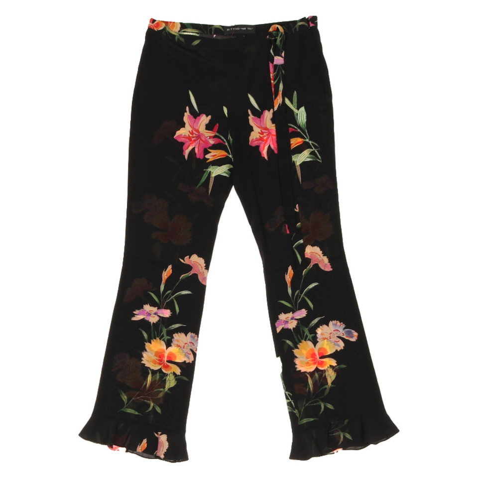 Etro Trousers Silk