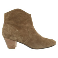 Isabel Marant Ankle boots Suede in Olive