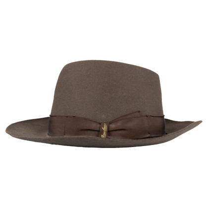 Borsalino Hat/Cap Leather in Olive
