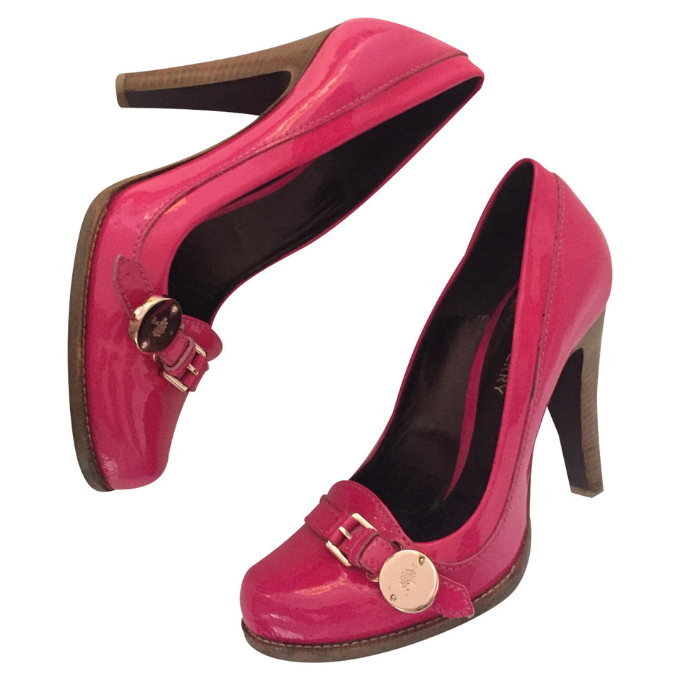 Mulberry pumps in rosa