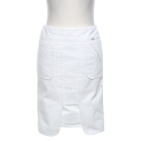 Chanel Skirt Cotton in White