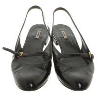 Miu Miu Ballerina's patent leather