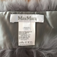 Max Mara Fox fur collar