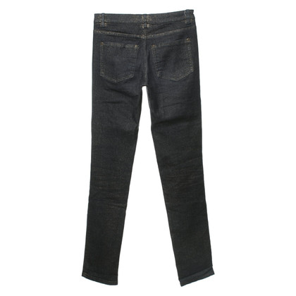 Ganni Jeans Cotton in Black