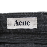 Acne Jeans in Cotone in Grigio