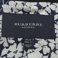 Burberry Giacca con fodera floreale