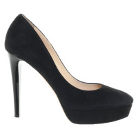 Jimmy Choo Piattaforma di pelle scamosciata-pumps