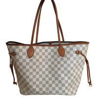 Louis Vuitton Neverfull aus Canvas in Creme