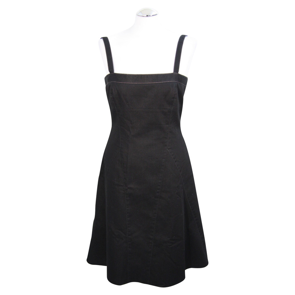 Tahari Strap dress in black