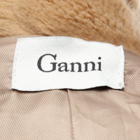 Ganni Giacca/Cappotto in Beige