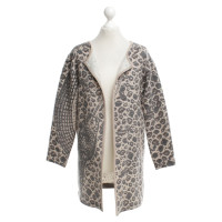 Friendly Hunting Cardigan mit Leoparden-Muster