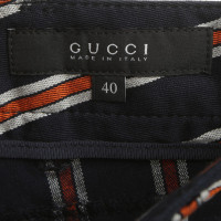 Gucci Pantalon avec motif à rayures
