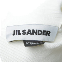 Jil Sander Cappuccio in bianco