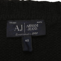 Armani Jeans Pull en tricot noir