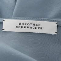Dorothee Schumacher blouse de soie en bleu pâle