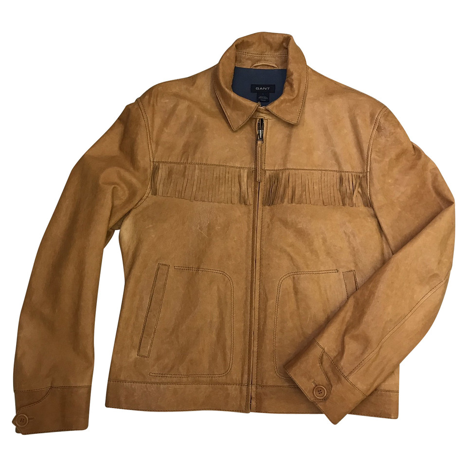 Gant Jacke/Mantel aus Leder