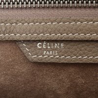 Céline Boston Bag aus Leder in Khaki