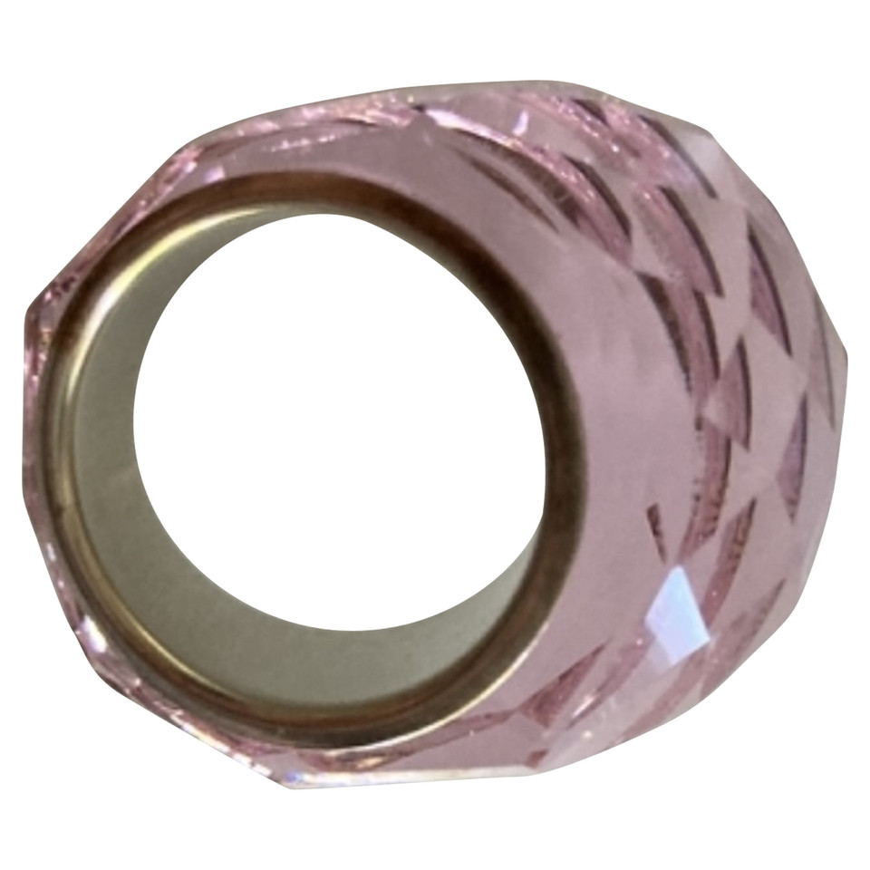 Swarovski Ring Glas in Roze