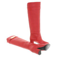 Giuseppe Zanotti Boots Leather in Red