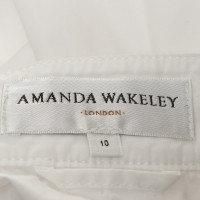 Amanda Wakeley Blouse sans manches en blanc
