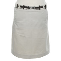 Max Mara Skirt Cotton in Beige