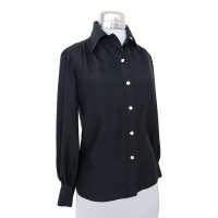 Pierre Balmain Silk blouse in black