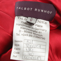 Talbot Runhof Chiffon dress in red