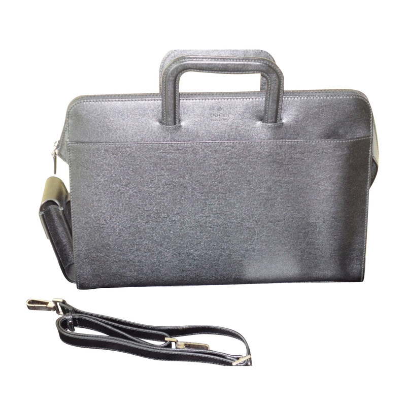 used gucci briefcase