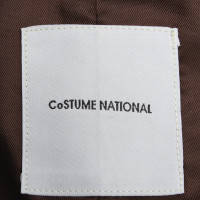Costume National Blazer en Laine en Marron