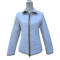 Burberry White Quilted Jacket
