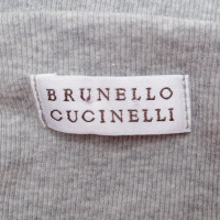 Brunello Cucinelli Bandeau-top in grijs