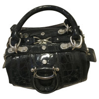 Aigner Handbag Patent leather in Black