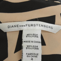 Diane Von Furstenberg "Karia" Bluse mit Print