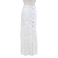 Current Elliott Skirt Cotton in White