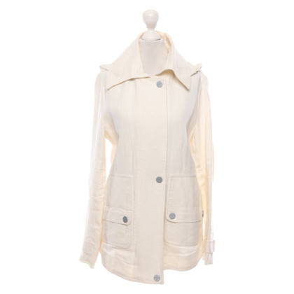 Adolfo Dominguez Jacket/Coat Linen in Cream
