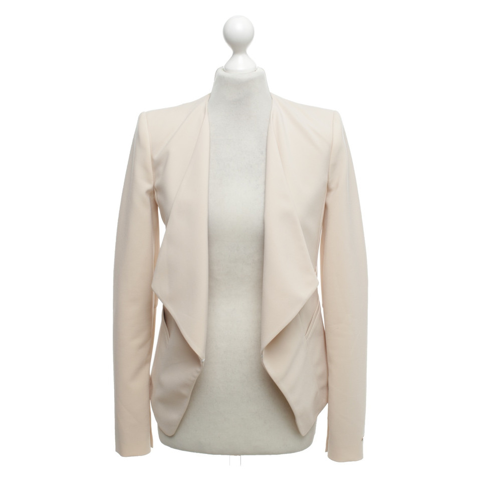 Patrizia Pepe Naaktgekleurde blazer