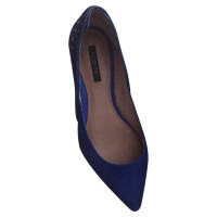 Rachel Zoe Slipper/Ballerinas aus Jeansstoff in Blau