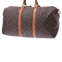 Louis Vuitton Keepall 50 en Toile en Marron